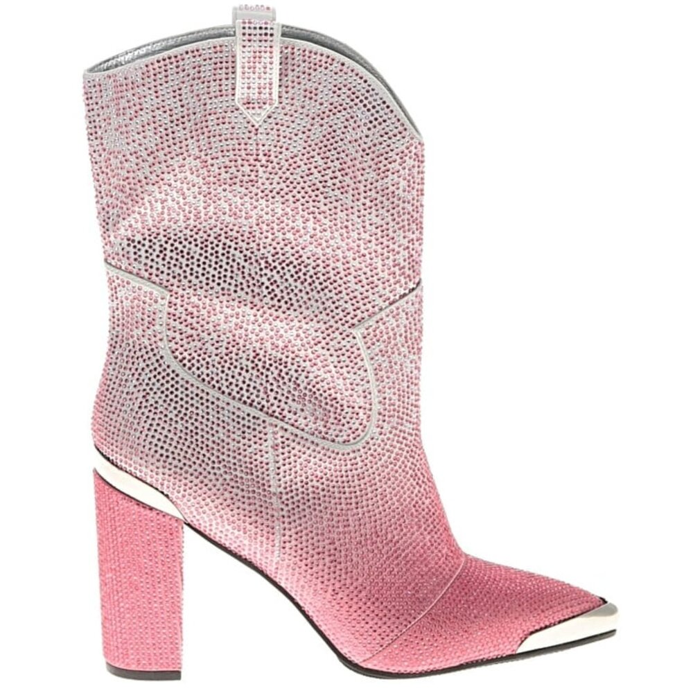 NEW Daniel X Diamond Johnny Guitar Ombre Rhinestone Western Snip Toe Cowboy Boot